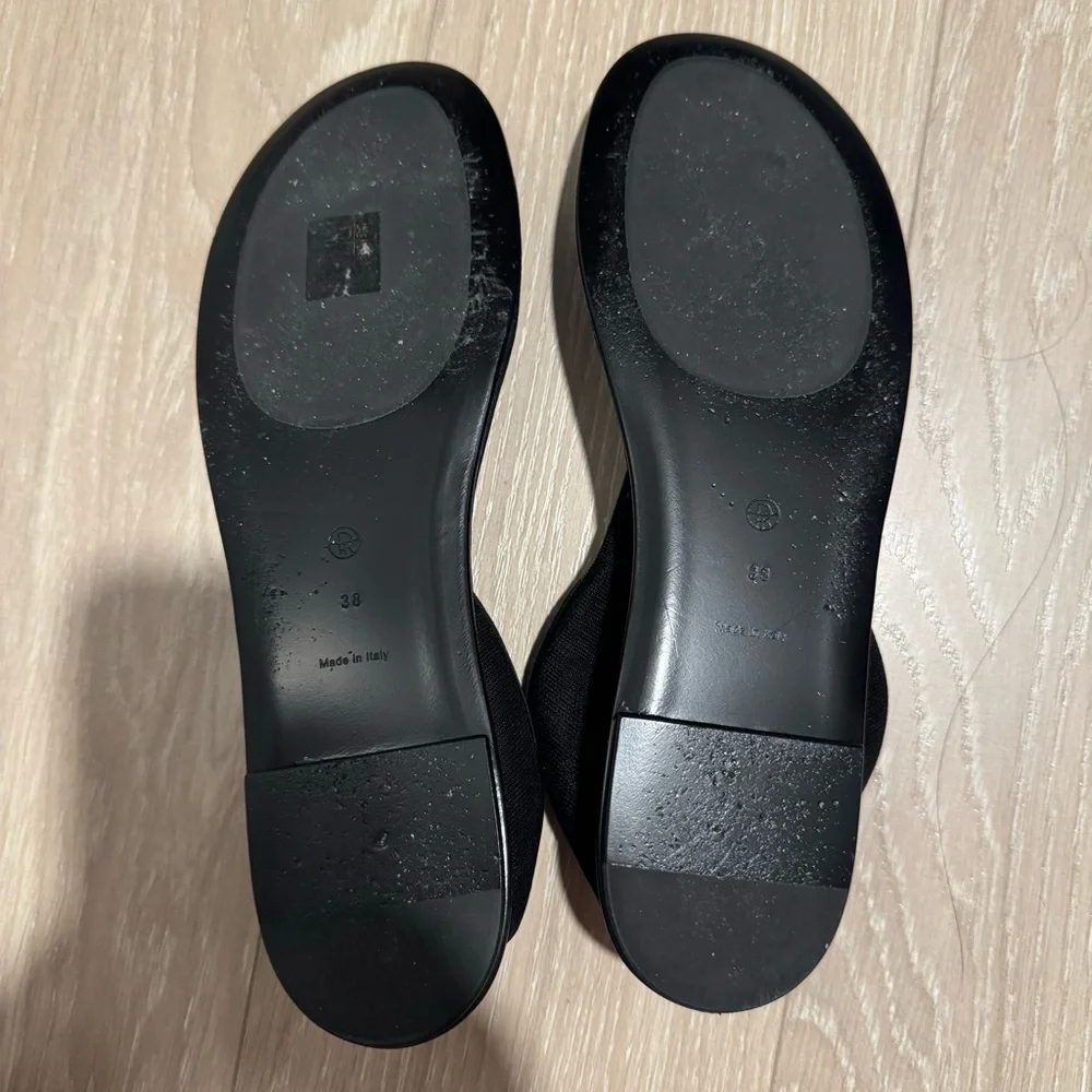 The Row mesh sock flats in black - Picture 6 of 6